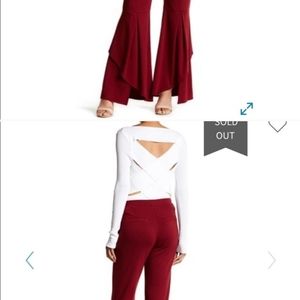 ISO not for sale!! Nordstrom TOV tulip hem pants any color size 38 or 40